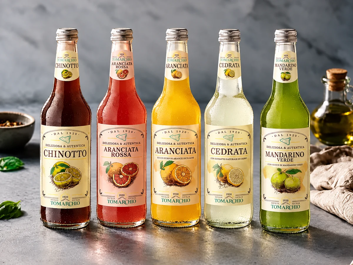 Limonata 33 cl : Limonade artisanale italienne · 5 parfums au choix